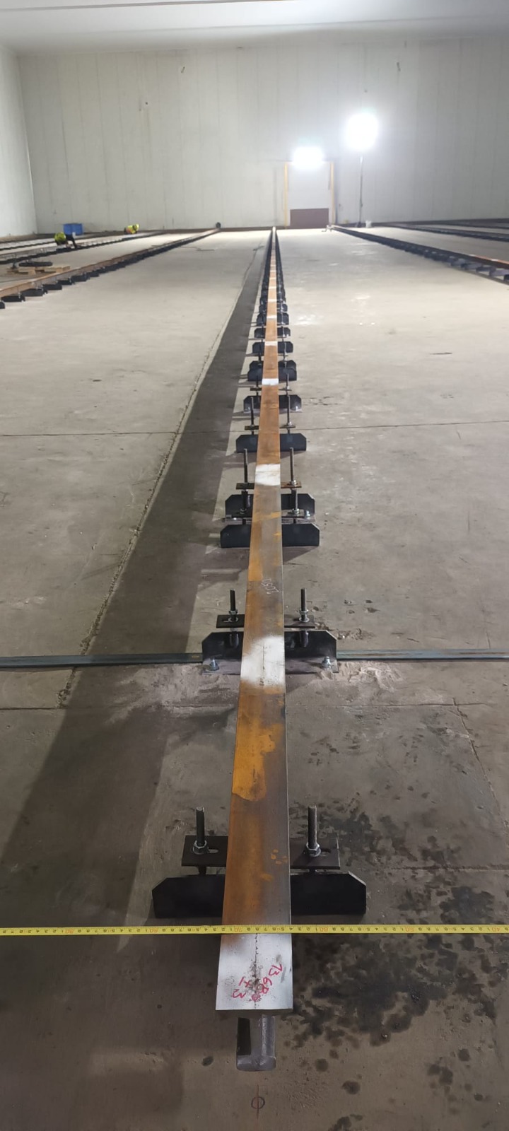 Koleje — laserové zaměření