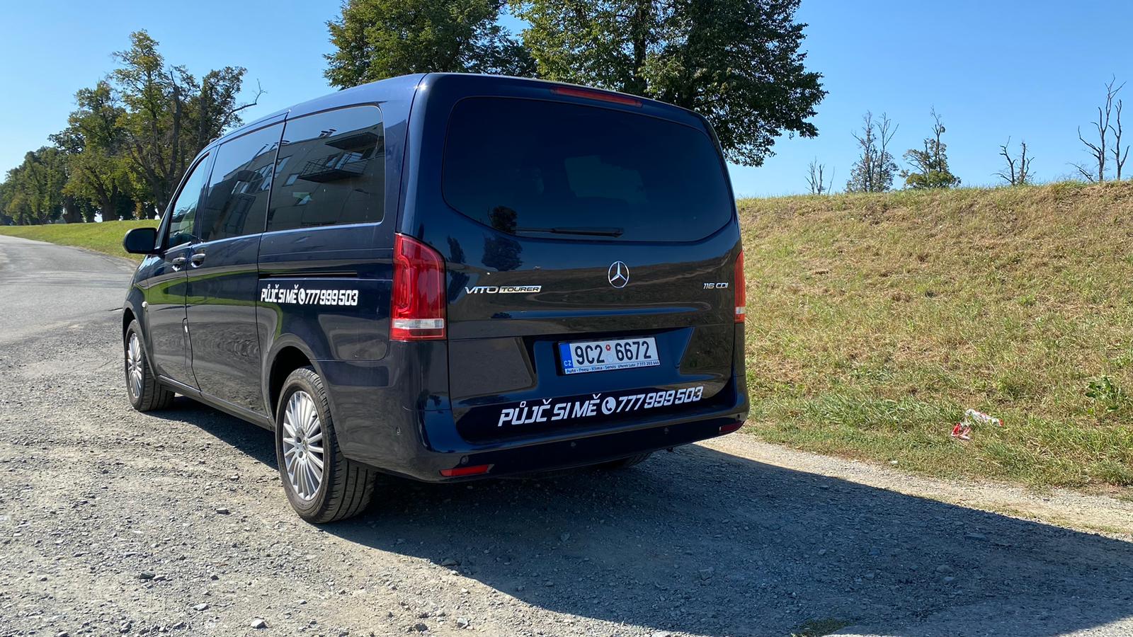 Mercedes-Benz Vito Tourer — zadní pohled